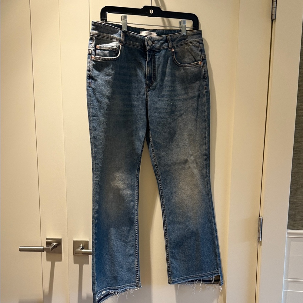 Brand new Dorothee Schumacher  Denim Jeans with Frayed Hem